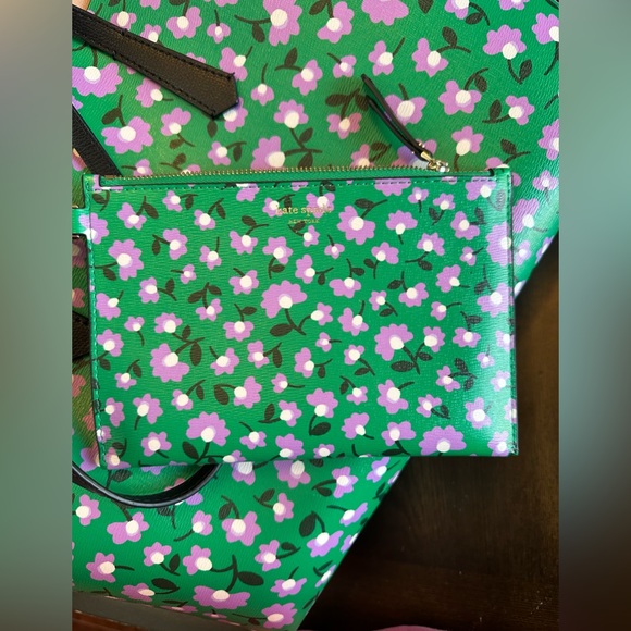 Kate Spade Floral Tote - Picture 2 of 7